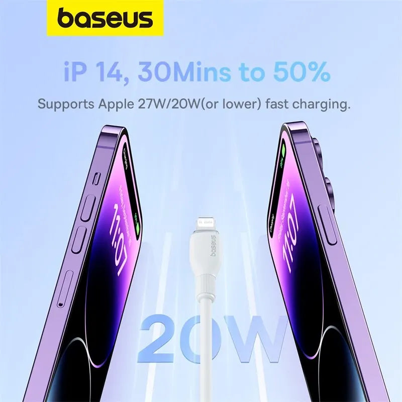 Baseus TPE 20W USB C Cable  Fast Charging Cable Type C For IPhone