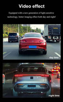 1080P WiFi Dual Dash Cam (Front & Inside) with IR Night Vision, Loop Recording, Wide Angle - Tech Trove