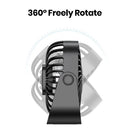 4" USB Mini Portable Desk Fan 3-Speed Quiet Personal Cooling Fan 360° Adjustable