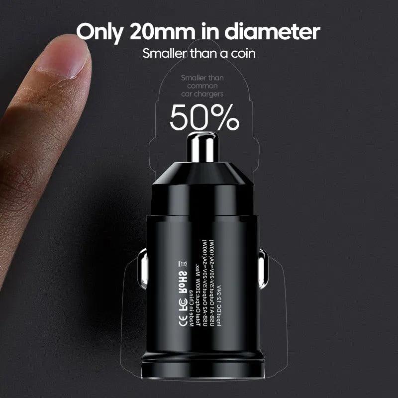 Pull Ring 200W USB C Car Charger - Tech Trove