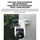 Xiaomi CW500 Dual-Camera Outdoor CCTV — IP66, AI Detection, Full-Color Night Vision, Smart Home