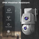 Lenovo 4K Surveillance Camera 5G Wifi Outdoor Dual Lens Cameras