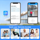 Jooan 4K 8MP HD 5G Wifi Dual Lens outdoor AI Tracking Security Camera