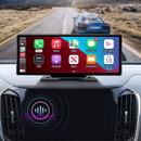 4K 10.26" Mirror Dash Cam with Wireless CarPlay, Android Auto, GPS & Rearview Camera - Tech Trove
