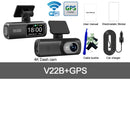UHD 4K WiFi Dual Dash Cam with GPS & 24H Parking Monitor - Tech Trove