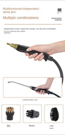 High-Temp Steam Cleaner for Home, Car, AC & Kitchen Hood (110V US / 220V EU Plug) - Tech Trove