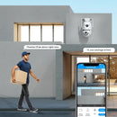 Jooan 4K 8MP HD 5G Wifi Dual Lens outdoor AI Tracking Security Camera