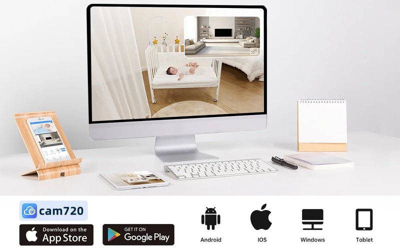 Lenovo 4K Surveillance Camera 5G Wifi Outdoor Dual Lens Cameras