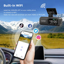 UHD 4K WiFi Dual Dash Cam with GPS & 24H Parking Monitor - Tech Trove