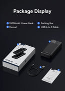 KUULAA 20000mAh Power Bank 22.5W Fast Charging