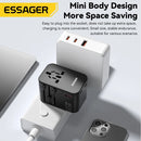 Essager Universal 65W All in one Travel Adapter Charger With USB and Type C - Tech Trove