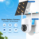 4MP HD Built-in Battery WiFi Outdoor Video Surveillance Wireless Solar IP Camera