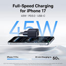 Baseus 45W GaN USB C Fast Charger For iPhone & Android