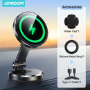 Joyroom 15W Magnetic Car Phone Mount & Wireless Charger - Tech Trove