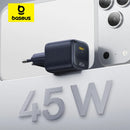 Baseus 45W GaN USB C Fast Charger For iPhone & Android