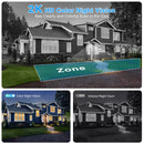 1080P WiFi Camera Solar Outdoor Wireless Battery Powered Camera