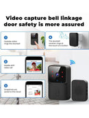 Rechargeable HD doorbell with night vision and low-power Wi-Fi video link