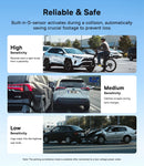 Baseus VD1 3K Dash Cam – Front & Rear, HD, GPS, Galileo, Supercapacitor, 24H Parking Support - Tech Trove