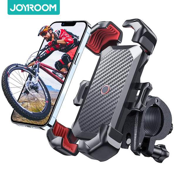 Joyroom 360° Universal Bike Phone Holder for 4.7–7" Phones, Shockproof GPS Mount - Tech Trove