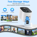 1080P WiFi Camera Solar Outdoor Wireless Battery Powered Camera