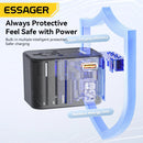 Essager Universal 65W All in one Travel Adapter Charger With USB and Type C - Tech Trove