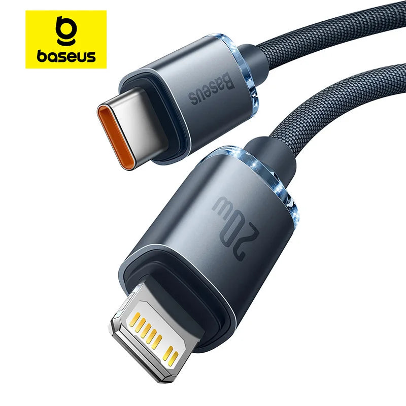 Baseus 20W Fast USB Type C PD Cable for iPhone