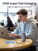 UGREEN 145W 20,000mAh Power Bank — Qi2 15W Magnetic Wireless, PD3.1, 100W Fast Charging for Laptops