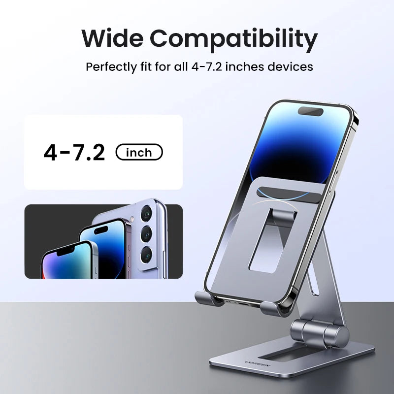 UGREEN Aluminum Mobile Phone Stand For Android & iOS