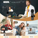 New Wireless Lavalier Microphone Portable Audio Video Recording Mini Mic for iPhone Android - Tech Trove