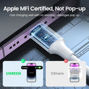 UGREEN MFi 20W Fast Charging PD USB C to Lightning Cable for iPhone - Tech Trove