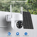 4MP HD Built-in Battery WiFi Outdoor Video Surveillance Wireless Solar IP Camera