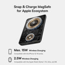 Baseus 10,000mAh Magnetic Power Bank, 27W PD Output, 15W Wireless Charging