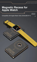 3-in-1 Magnetic 15W Qi Fast Charger Power Bank