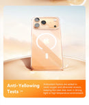 Baseus Magnetic Case for iPhone 17 Slim Thin Wireless Charging Magnetic for Magsafe Case Clear Cover Anti-Yellowing - Tech Trove