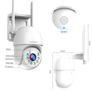 Lenovo 5MP Smart WiFi Outdoor PTZ Camera – 5x Zoom, Auto-Tracking, ONVIF, CCTV IP Security Camera.