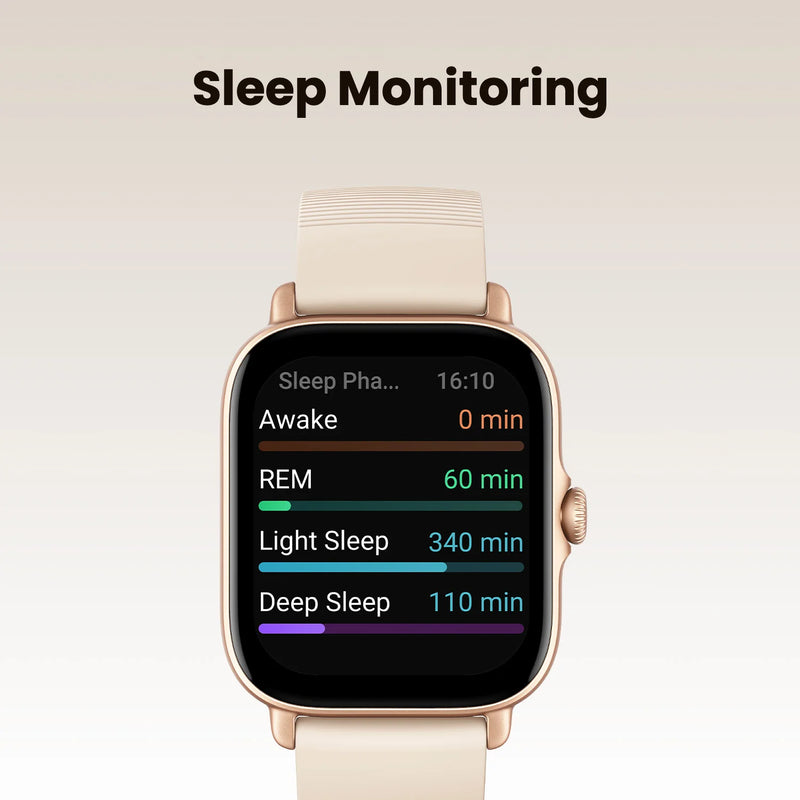 Amazfit GTS 4 Mini Smartwatch with Alexa, 24H Heart Rate & 150 Sports Modes - Tech Trove