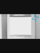 Magnetic 360 ° Bracket Sliding Window Phone Case With Hidden Card Slot For iPhone