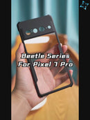 Xundd For Google Pixel different variation Case, Airbags Anti-drop Protection Shell PC+TPU Back Transparent Lens cover