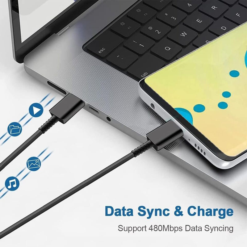 USB C Charger and Plug, 25W PD3.0 & PPS Wall Fast Charger with 2M Type C Fast Charging Cable Adaptor Compatible for Android & IOS having Type C Port Smartphone - Tech Trove