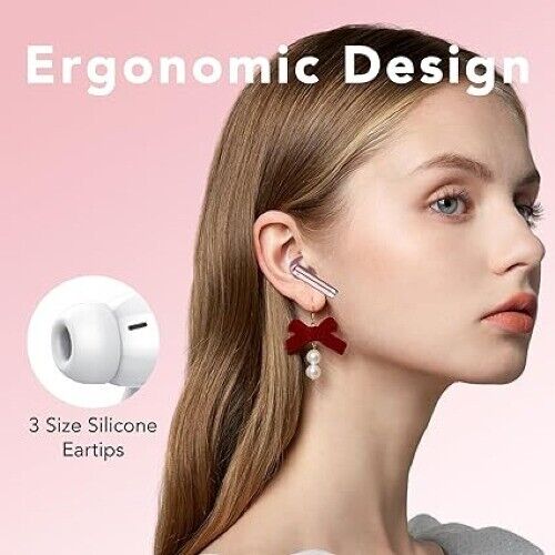 Wireless Earbuds, Bluetooth 5.3 Earphones In Ear 40H Playtime,Ear Buds Deep Bass,Built-in HD Mic,IP7 Waterproof, Light Weight, Touch Control, Beautiful Portable Design Headphones - Tech Trove