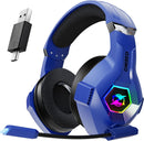 Stereo Surround Sound Gaming Headset with RGB Lighting - Tech Trove