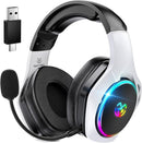 Gaming Headset for PS5/PS4/PC/Switch/Phone – 40+ Hr Battery, 7.1 Surround Sound, Noise-Canceling Mic, Bluetooth